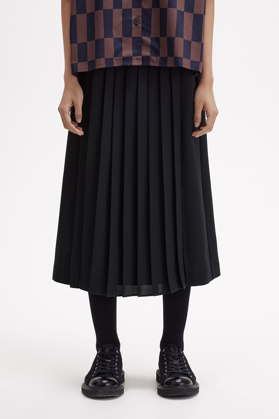 フレッドペリー 本日はウィメンズから定番プリーツスカートのご紹介  