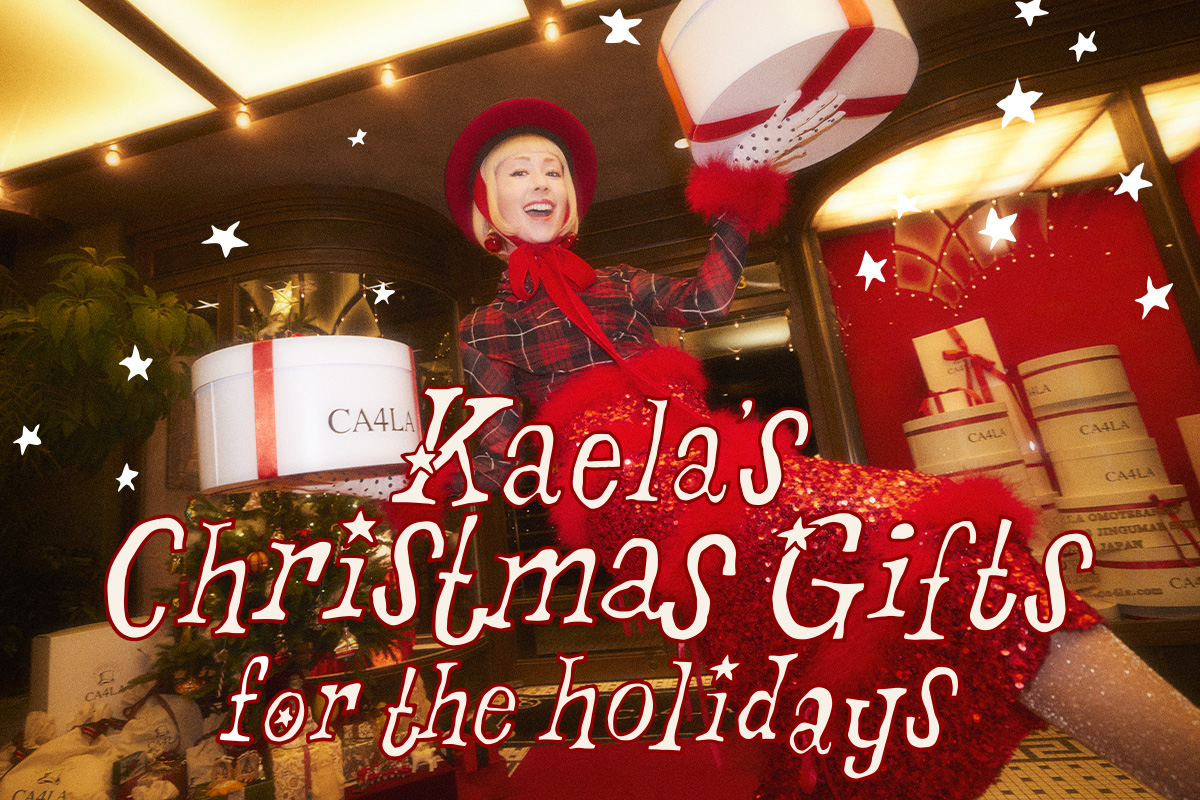 ARGYLE ファッション KAELA x CA4LA 20TH ANNIV. KNIT CASQUETTE