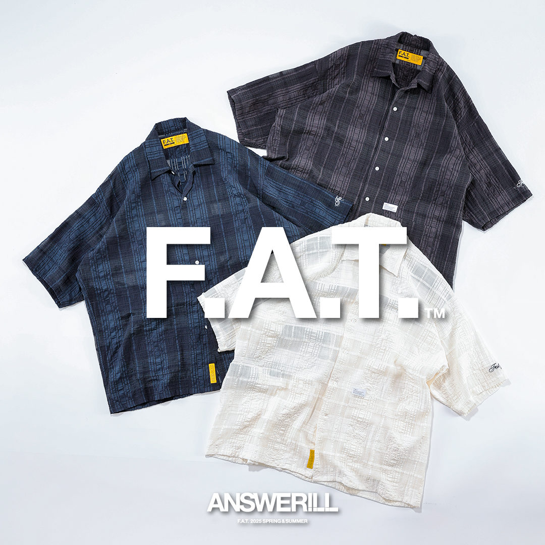 FAT FIBERTY ビックシルエット　シャツ FAT FIBERSAIC | ビックシルエットシャツ - ONE'S FORTE