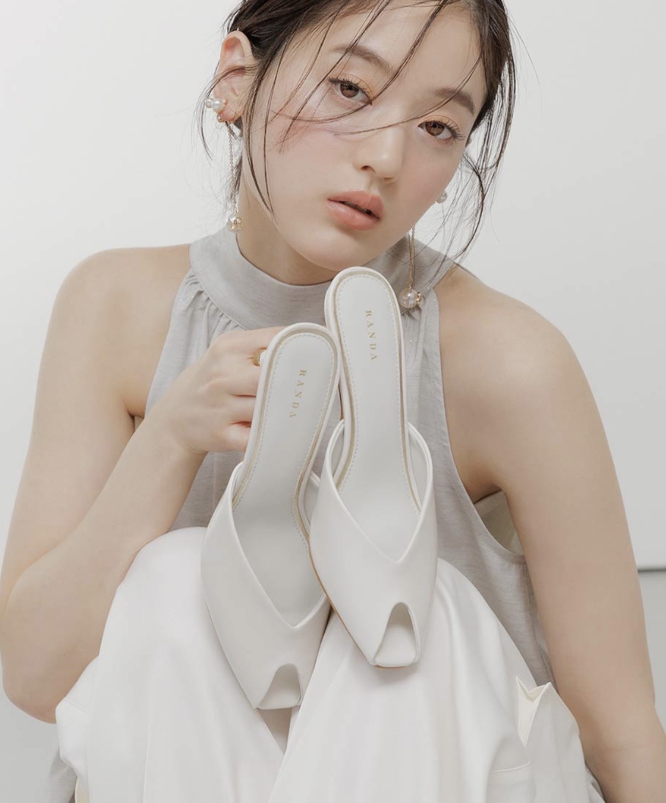 ランダ RANDA【オープントゥミュールサンダル】–ショップニュース–札幌