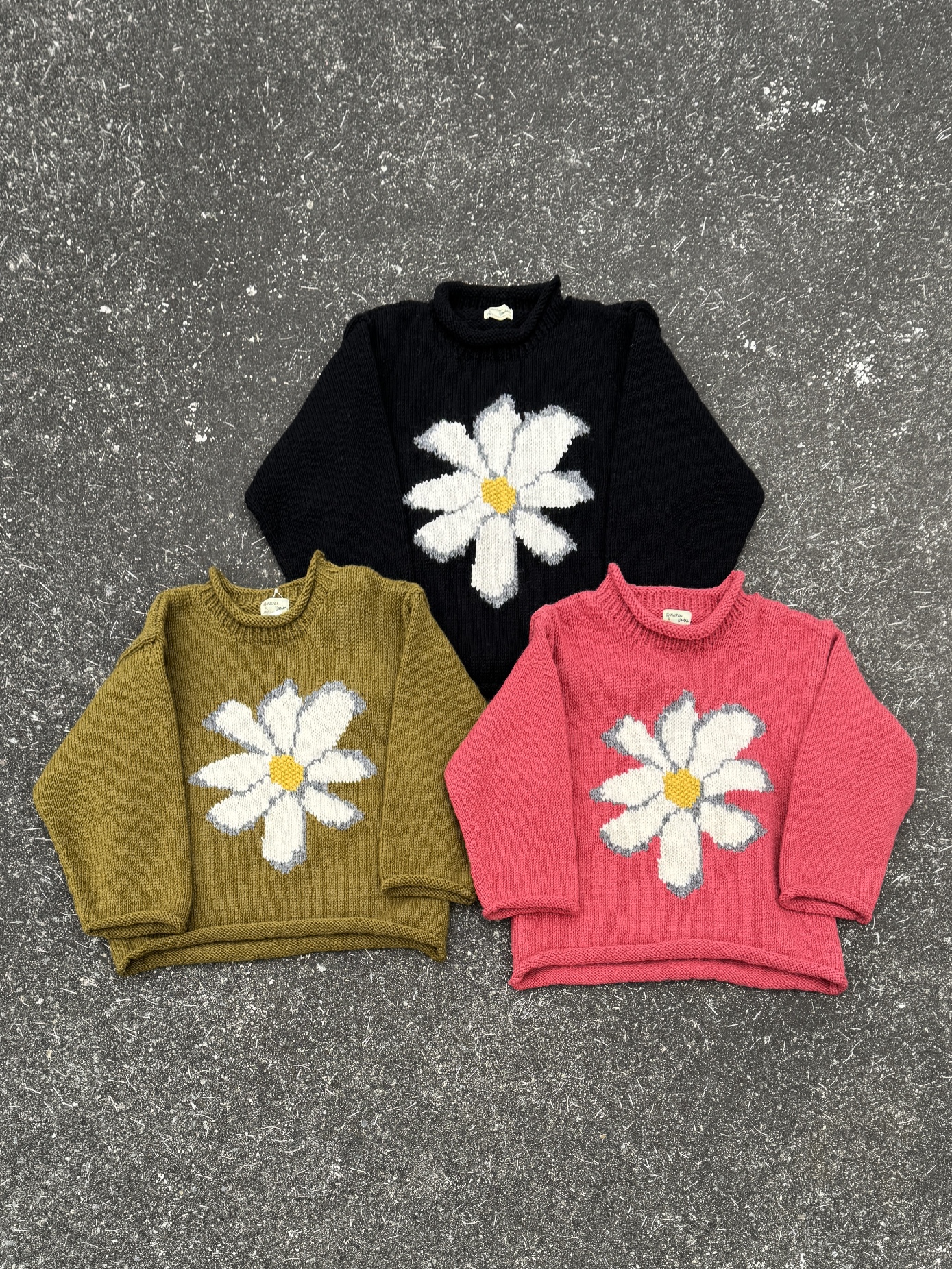 ビーバー Macmahon Knitting Mills【 All Roll Knit - Flower