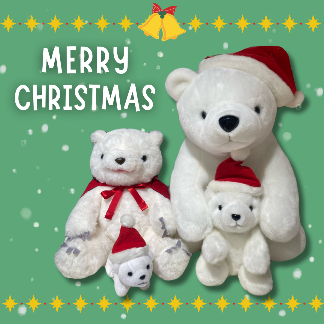 ミュージアムショップ ヴィア もうすぐクリスマス♪ぬいぐるみの