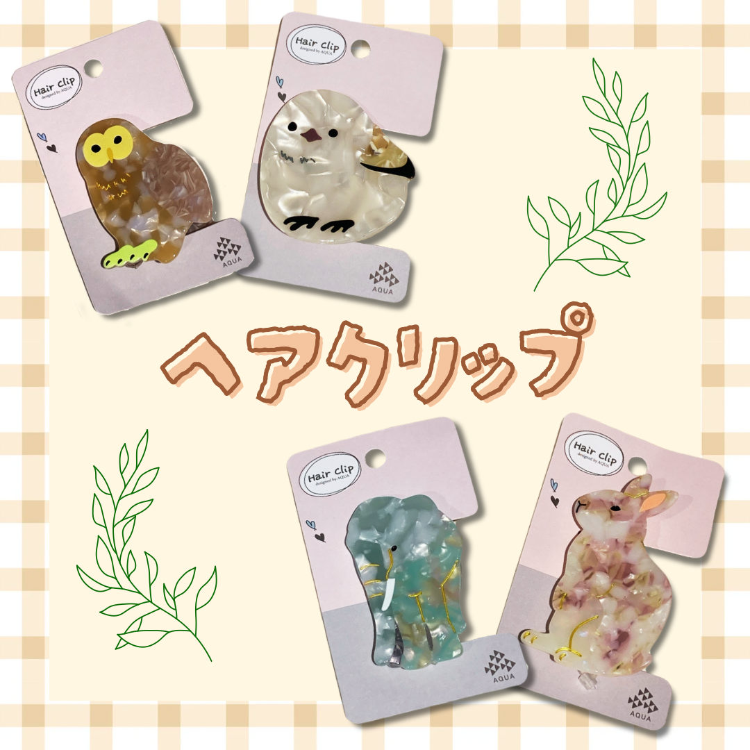 ミュージアムショップ ヴィア 【新商品！！】ヘアクリップ♪–ショップ