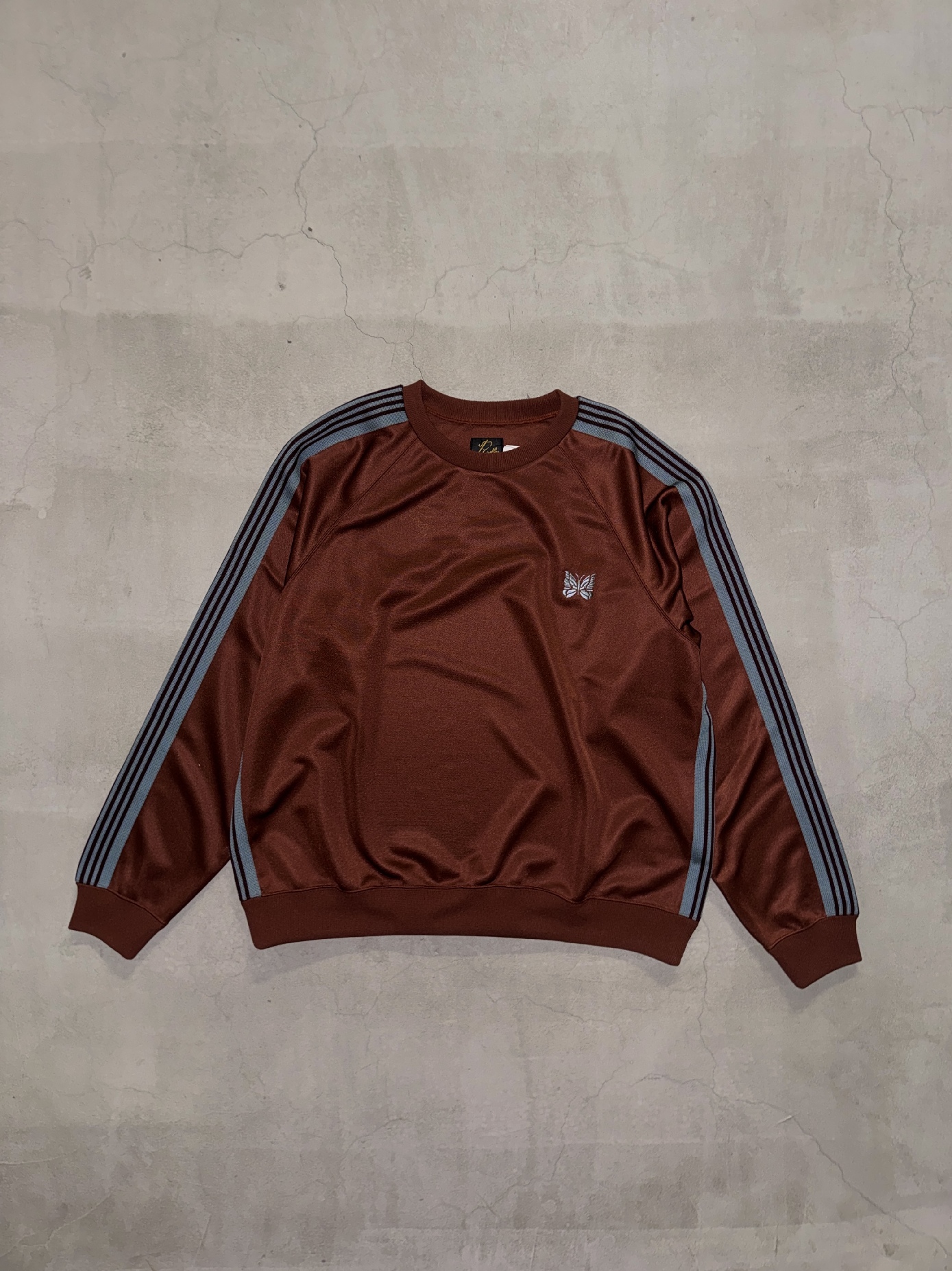 ビーバー Needles 26ss 【Track Crew Neck Shirt - Poly Smooth 