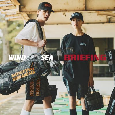 ブリーフィング 【WIND AND SEA × BRIEFING】コラボレーションアイテム